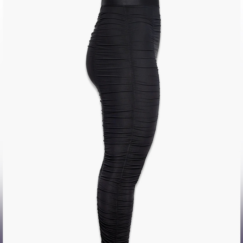 NWT SAVAGE X FENTY RUCHE HOUR HIGH-WAIST MESH LEGGING - Picture 7 of 12
